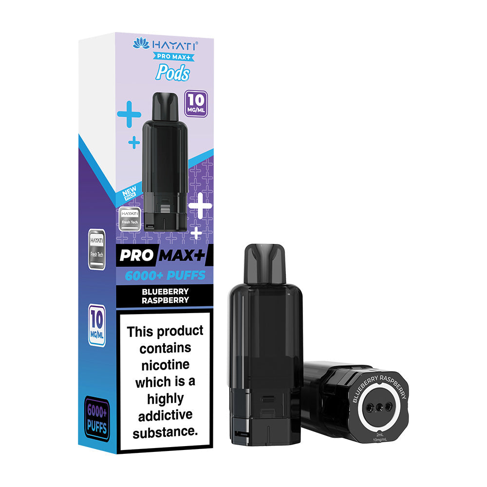 Hayati® Pro Max+ 6000+ (10mg) Pods