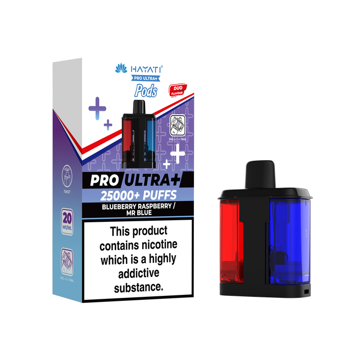 Hayati® Pro Ultra+ 25K Prefilled Pods (20mg)