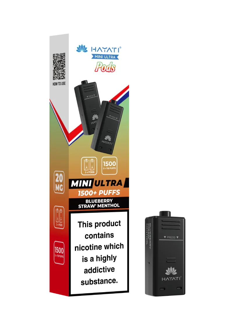 Blueberry Straw' Menthol