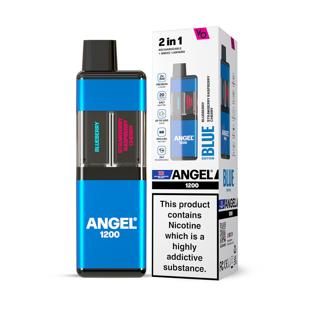 Angel 1200 2in1 Prefilled Pod Kit (Belgium)