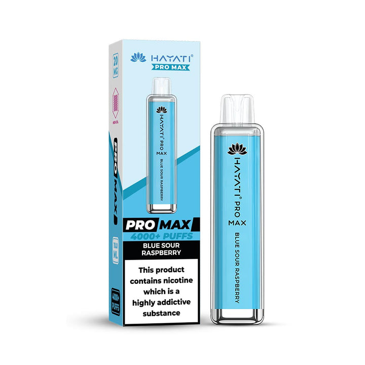 Hayati® Pro Max Disposable 4000+ Vape Kit Puffs (20mg)