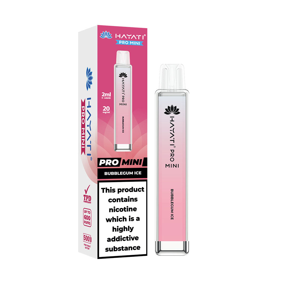 Hayati® Pro Mini 600+ Vape Kit (20mg)
