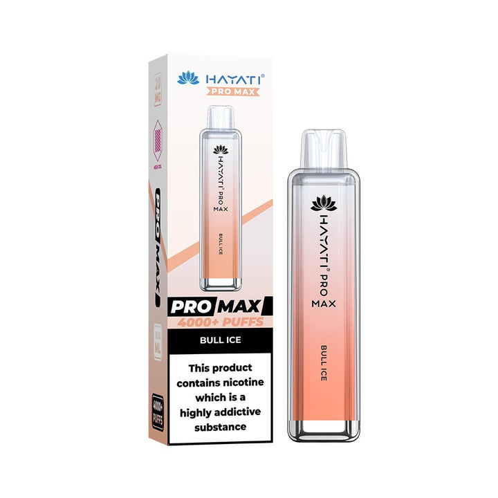 Hayati® Pro Max Disposable 4000+ Vape Kit Puffs (20mg)