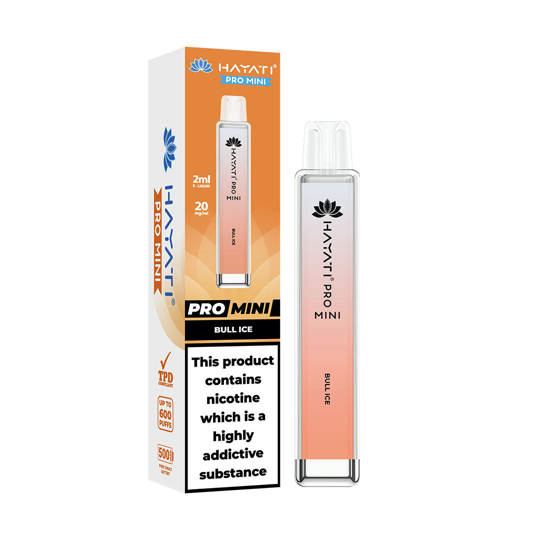 Hayati® Pro Mini 600+ Vape Kit (20mg)