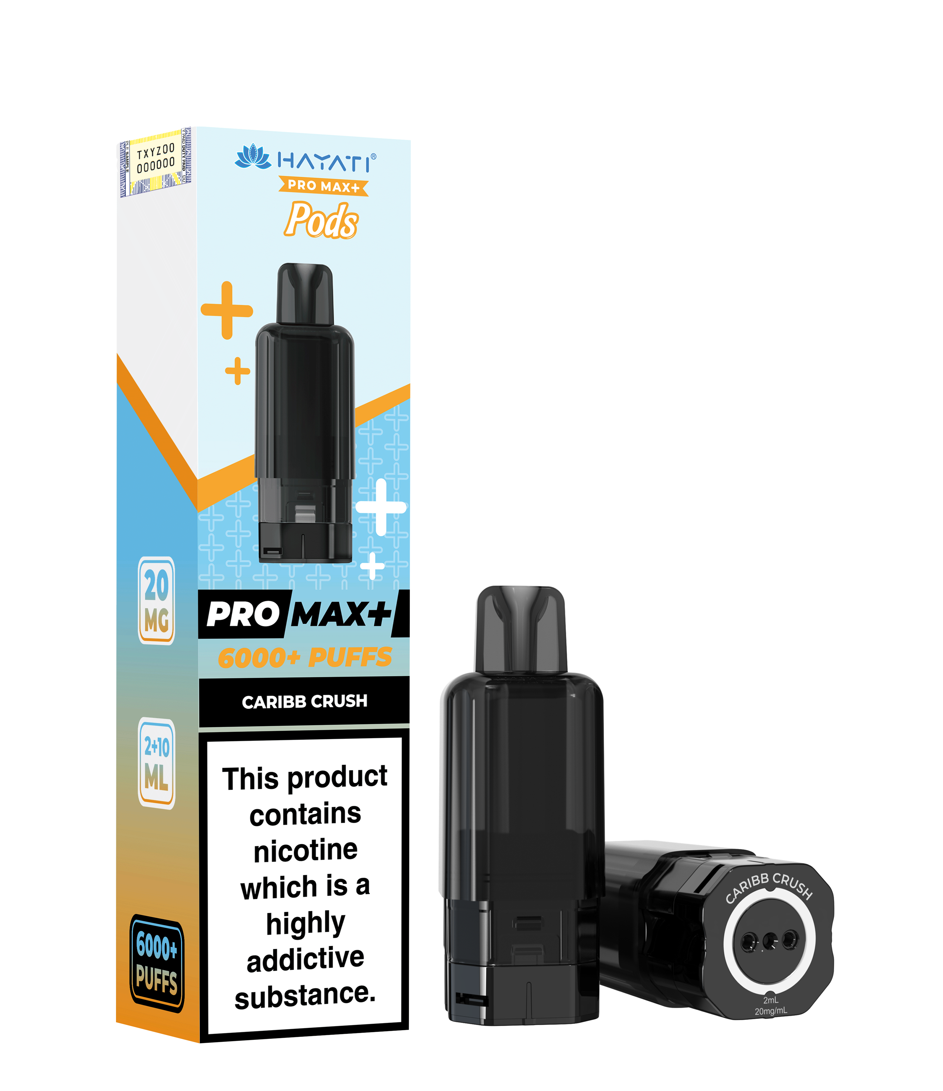 Hayati Pro Max+ 6K Prefilled Pods 20mg | UK Duty Stamped
