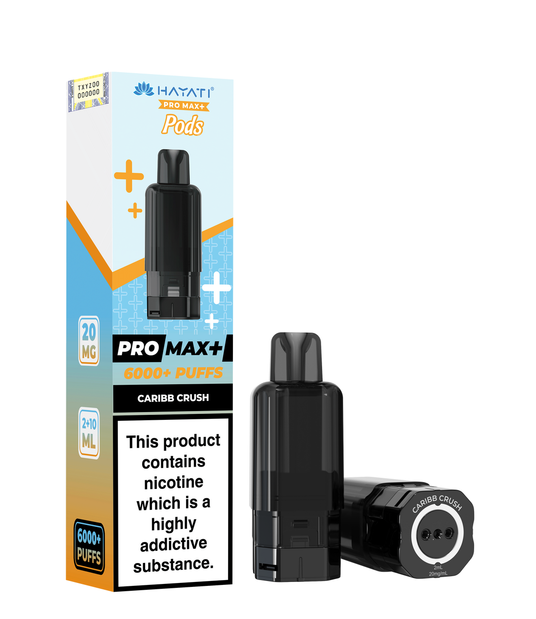 Hayati Pro Max+ 6K Prefilled Pods 20mg | UK Duty Stamped