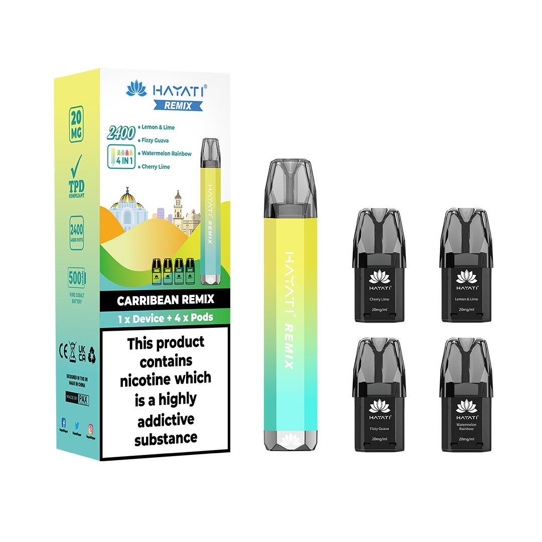 Hayati® Remix 2400 Vape Kit (20mg)