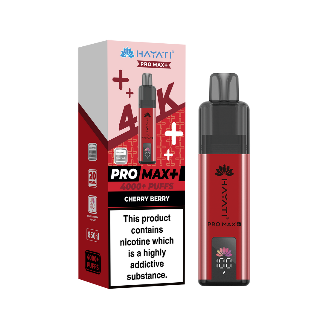 Hayati® Pro Max+ 4000+ Vape Kit (20mg)