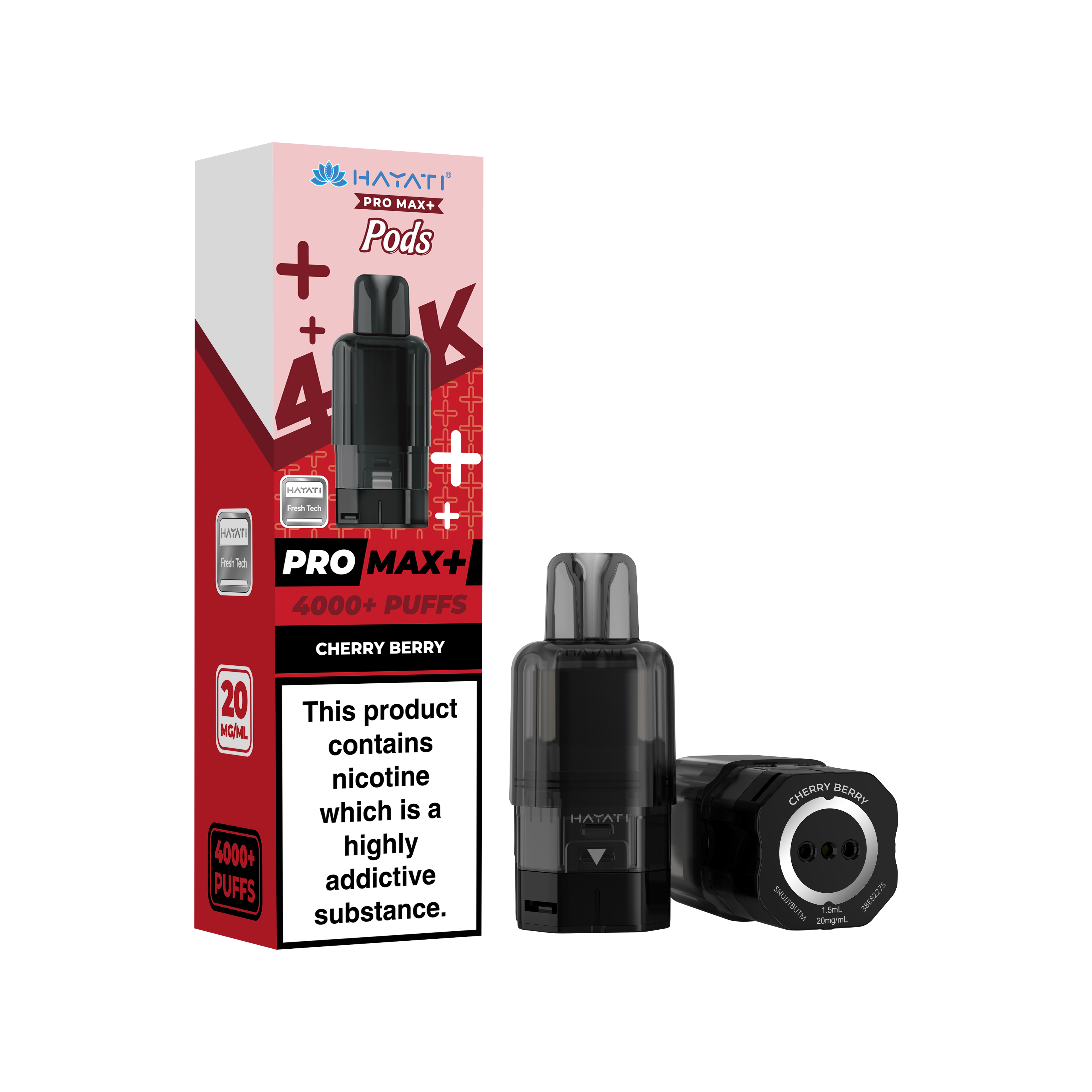Hayati® Pro Max+ 4000+ Pods (20mg)