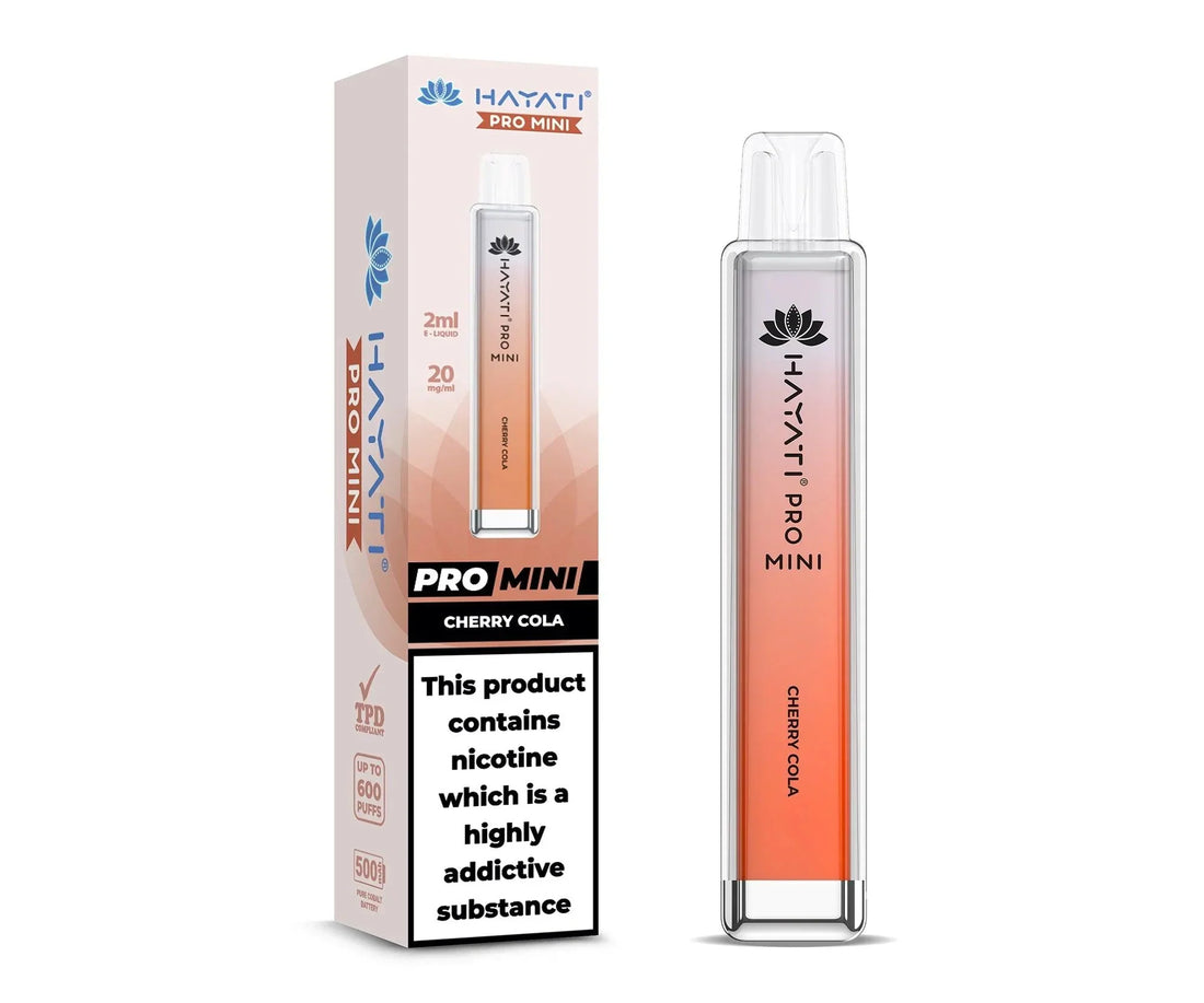 Hayati® Pro Mini 600+ Vape Kit (20mg)