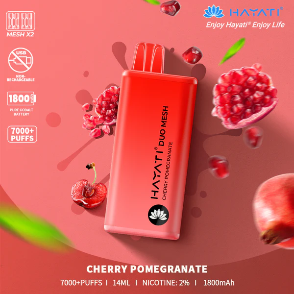 Hayati® Duo Mesh 7000+ Vape Kit (20mg)
