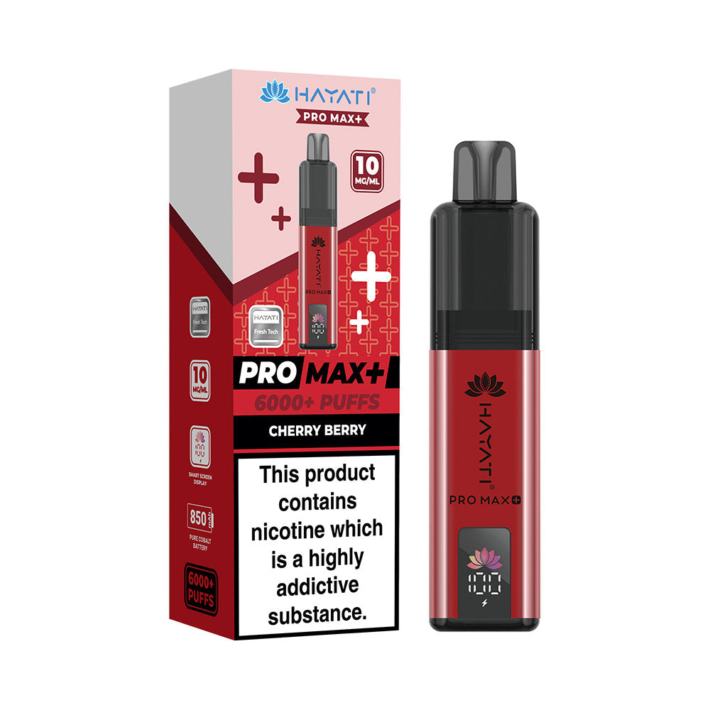 Hayati® Pro Max+ 6000+ (10mg) Vape Kit