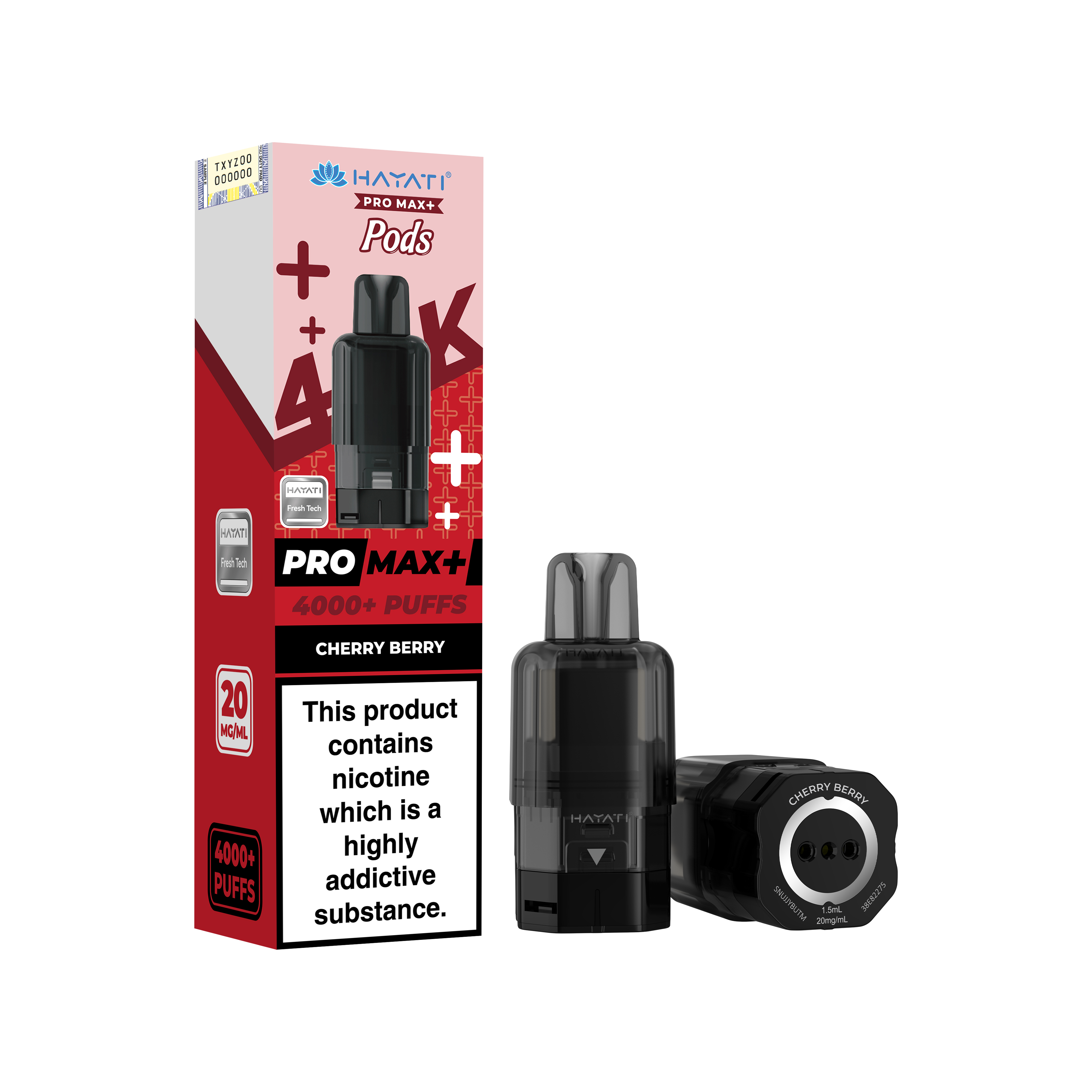 Hayati Pro Max+ 4K Prefilled Pods 20mg | UK Duty Stamped