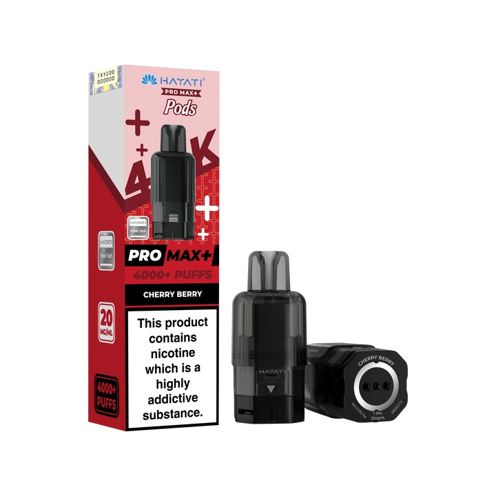 Hayati Pro Max+ 4K Prefilled Pods 20mg | UK Duty Stamped