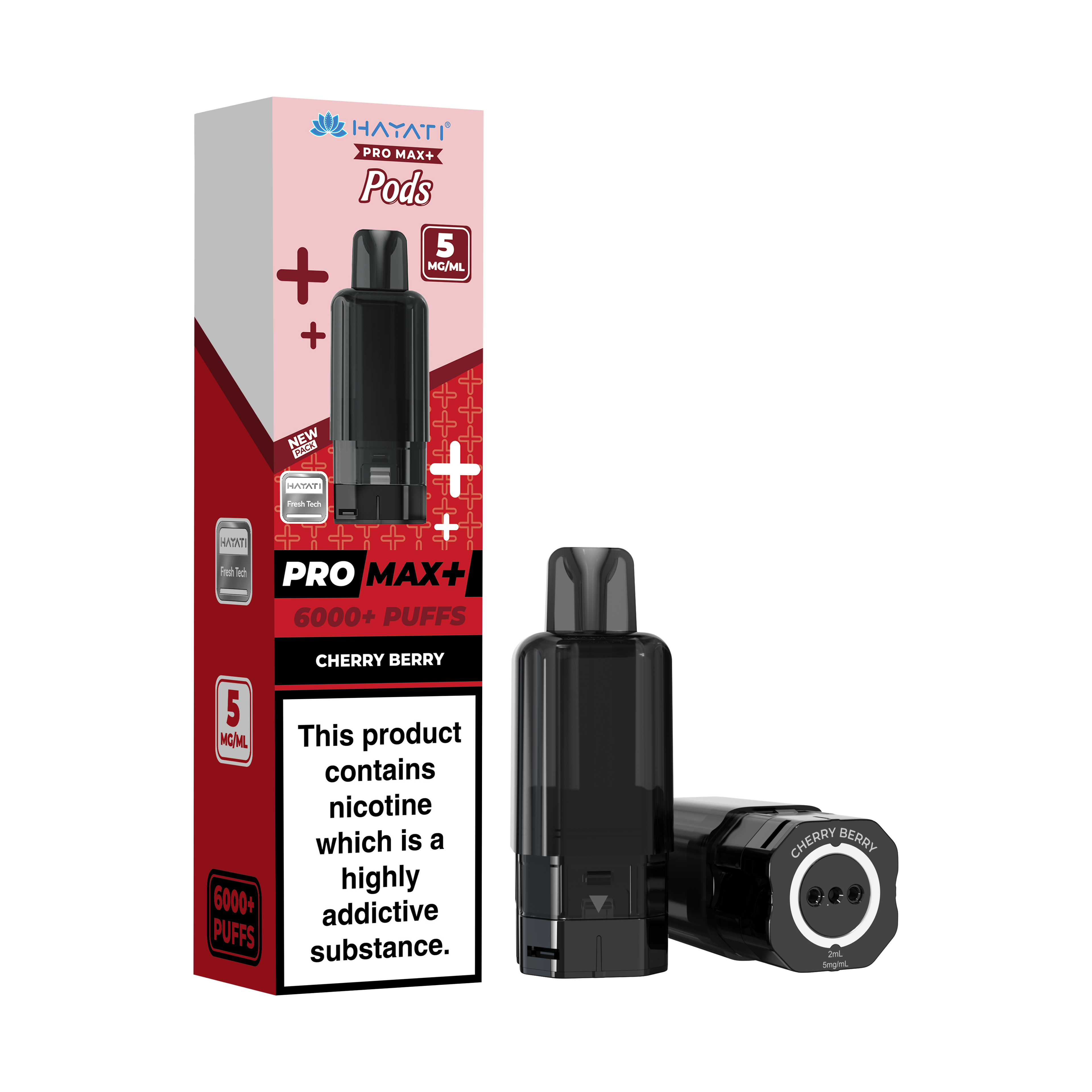 Hayati® Pro Max+ 6000+ Pods (5mg)