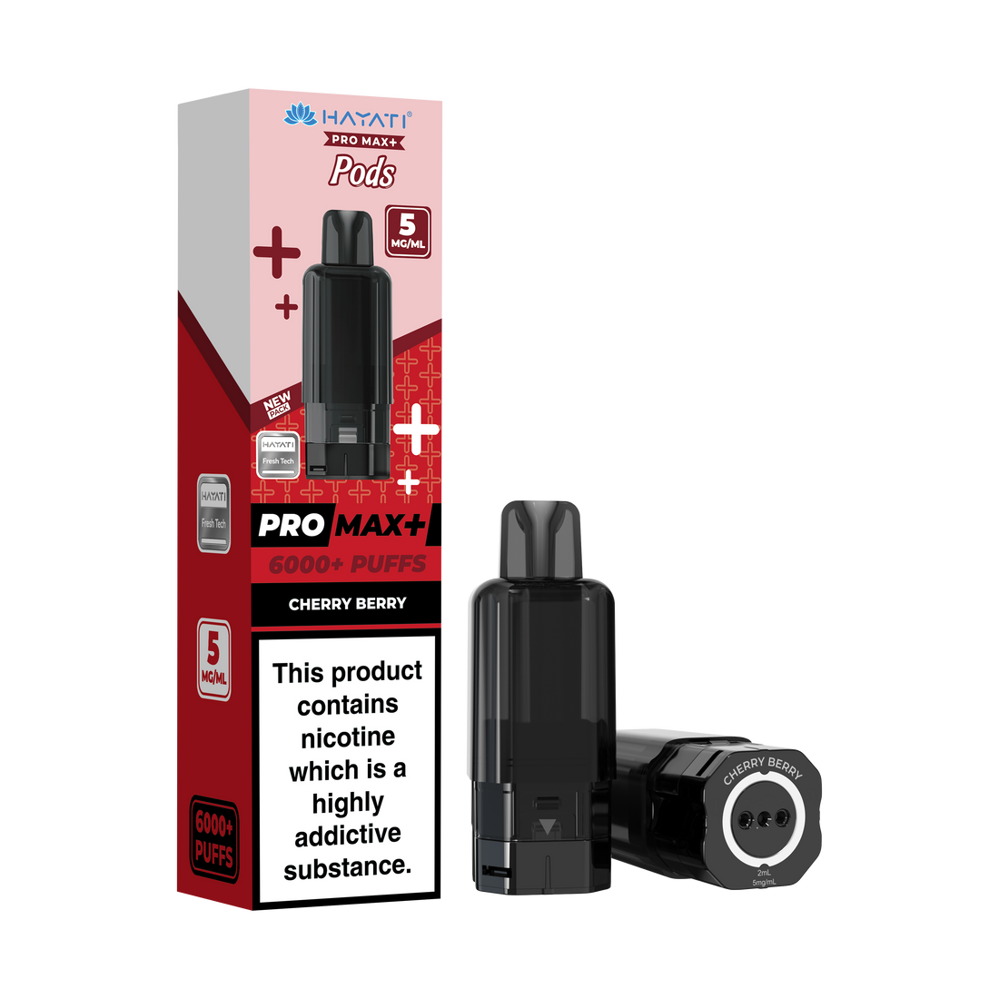Hayati® Pro Max+ 6000+ Pods (5mg)