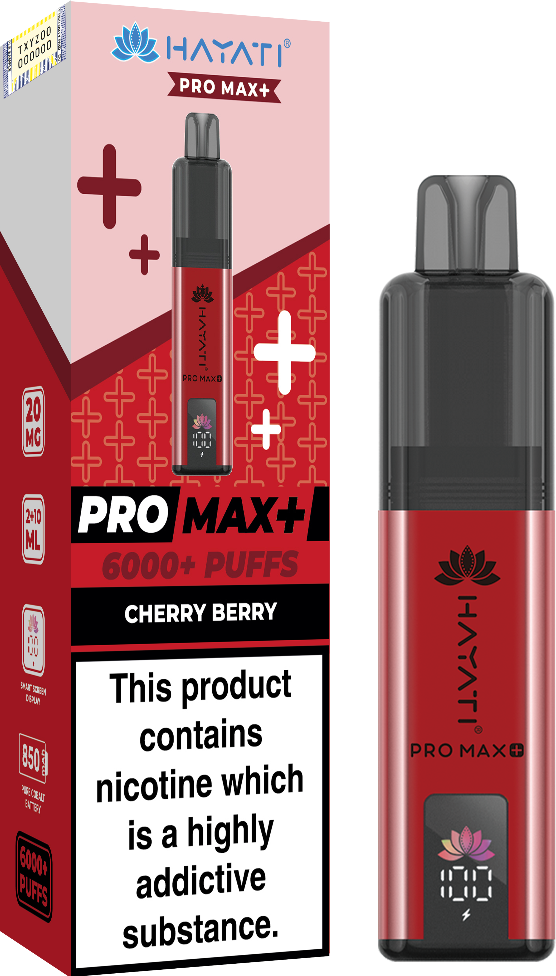 Hayati Pro Max+ 6K Prefilled Pod Kit 20mg | UK Duty Stamped