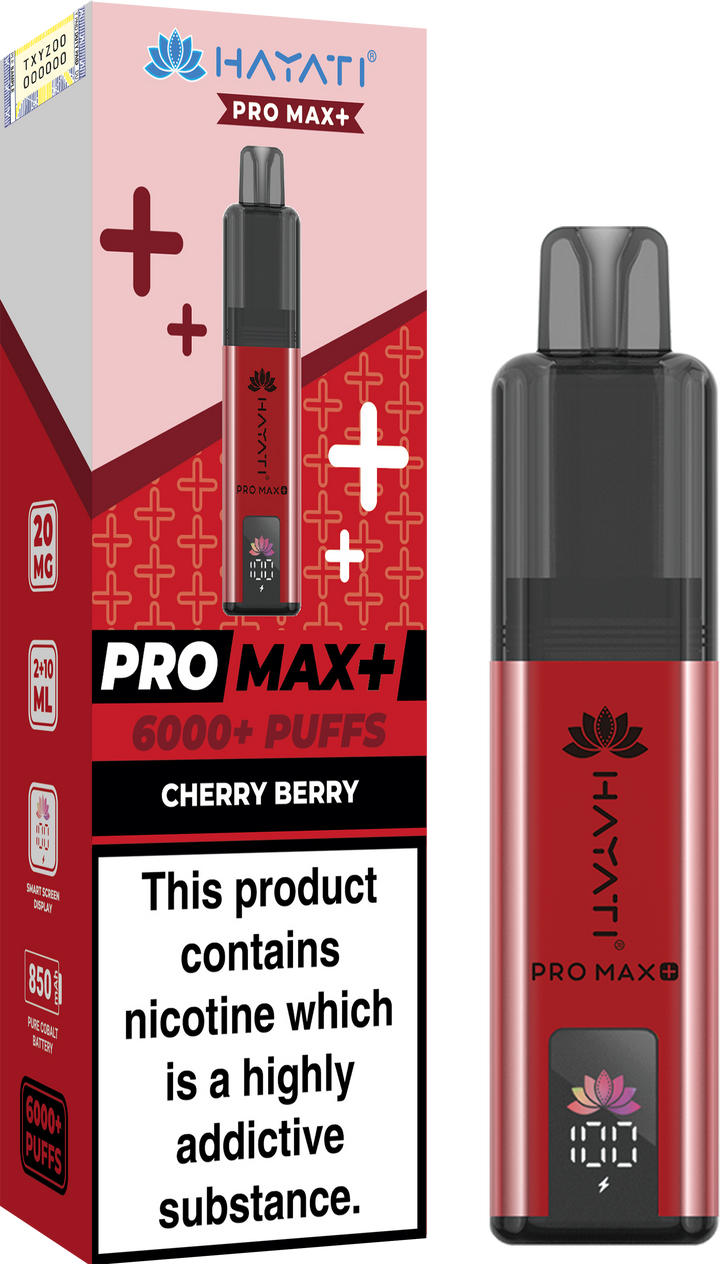 Hayati Pro Max+ 6K Prefilled Pod Kit 20mg | UK Duty Stamped