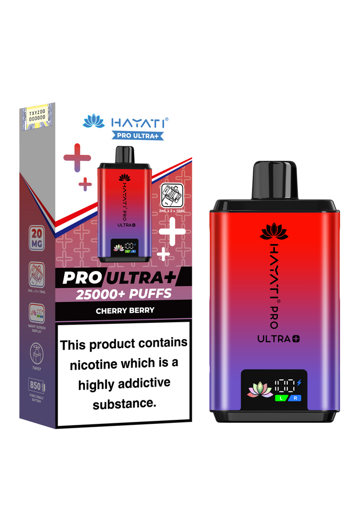 Hayati Pro Ultra+ 25K Prefilled Pod Kit 20mg | UK Duty Stamped