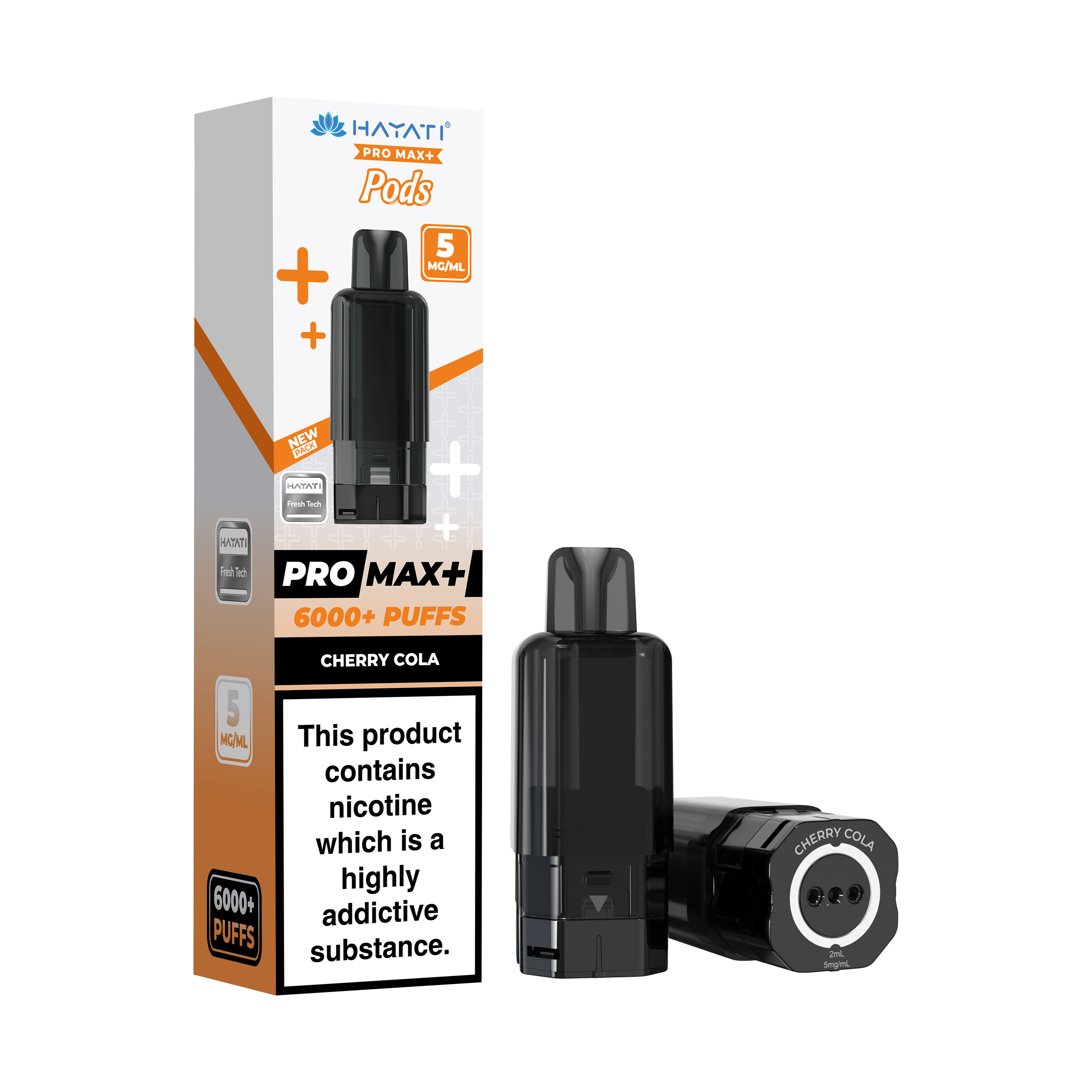 Hayati® Pro Max+ 6000+ Pods (5mg)