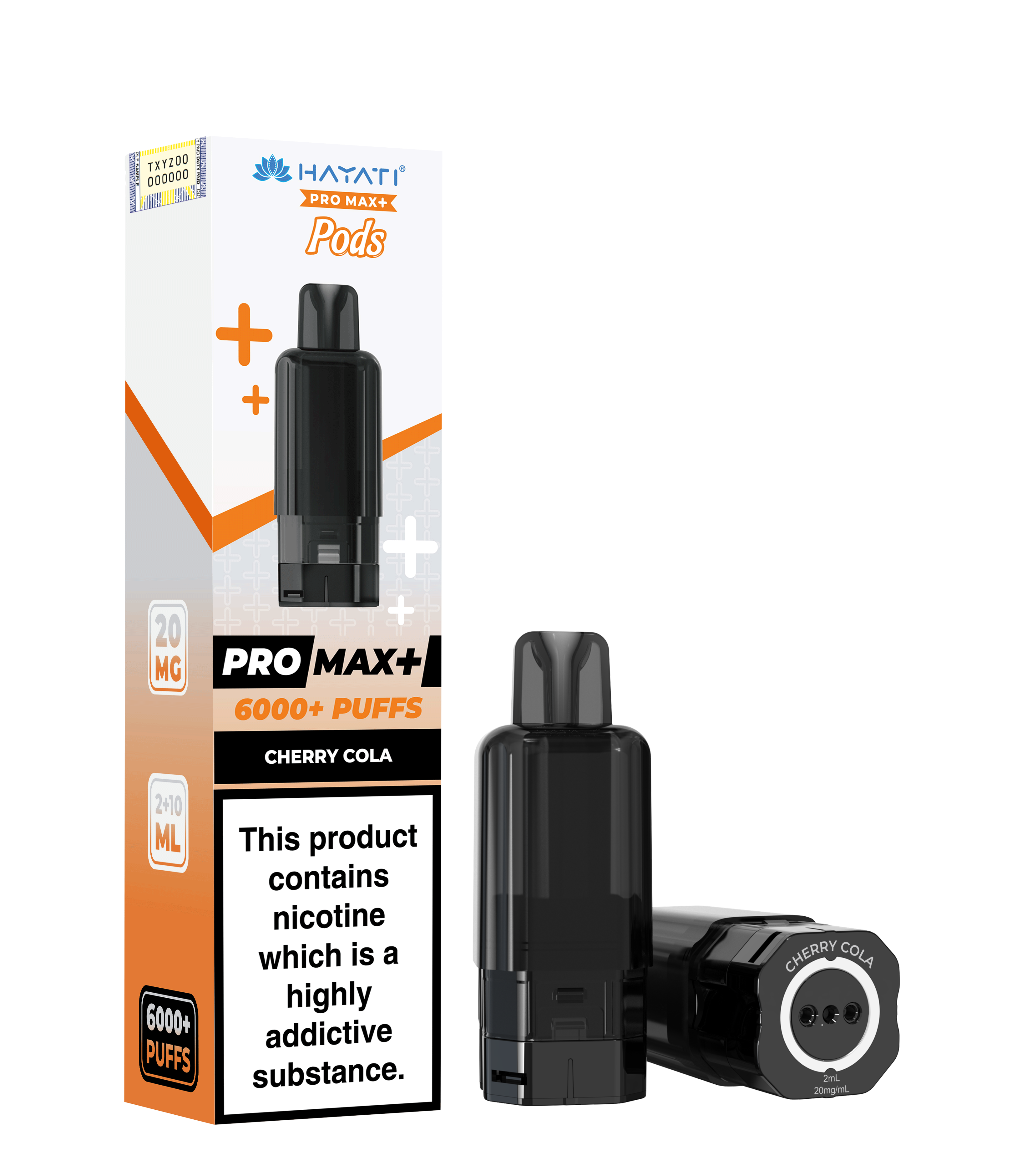 Hayati Pro Max+ 6K Prefilled Pods 20mg | UK Duty Stamped