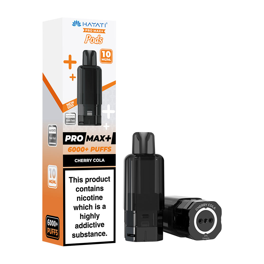 Hayati® Pro Max+ 6000+ (10mg) Pods