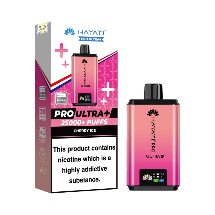 Hayati Pro Ultra+ 25K Prefilled Pod Kit 20mg | UK Duty Stamped