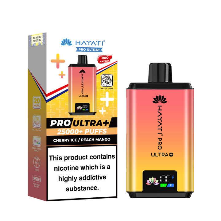 Hayati Pro Ultra+ 25K Prefilled Pod Kit 20mg | UK Duty Stamped