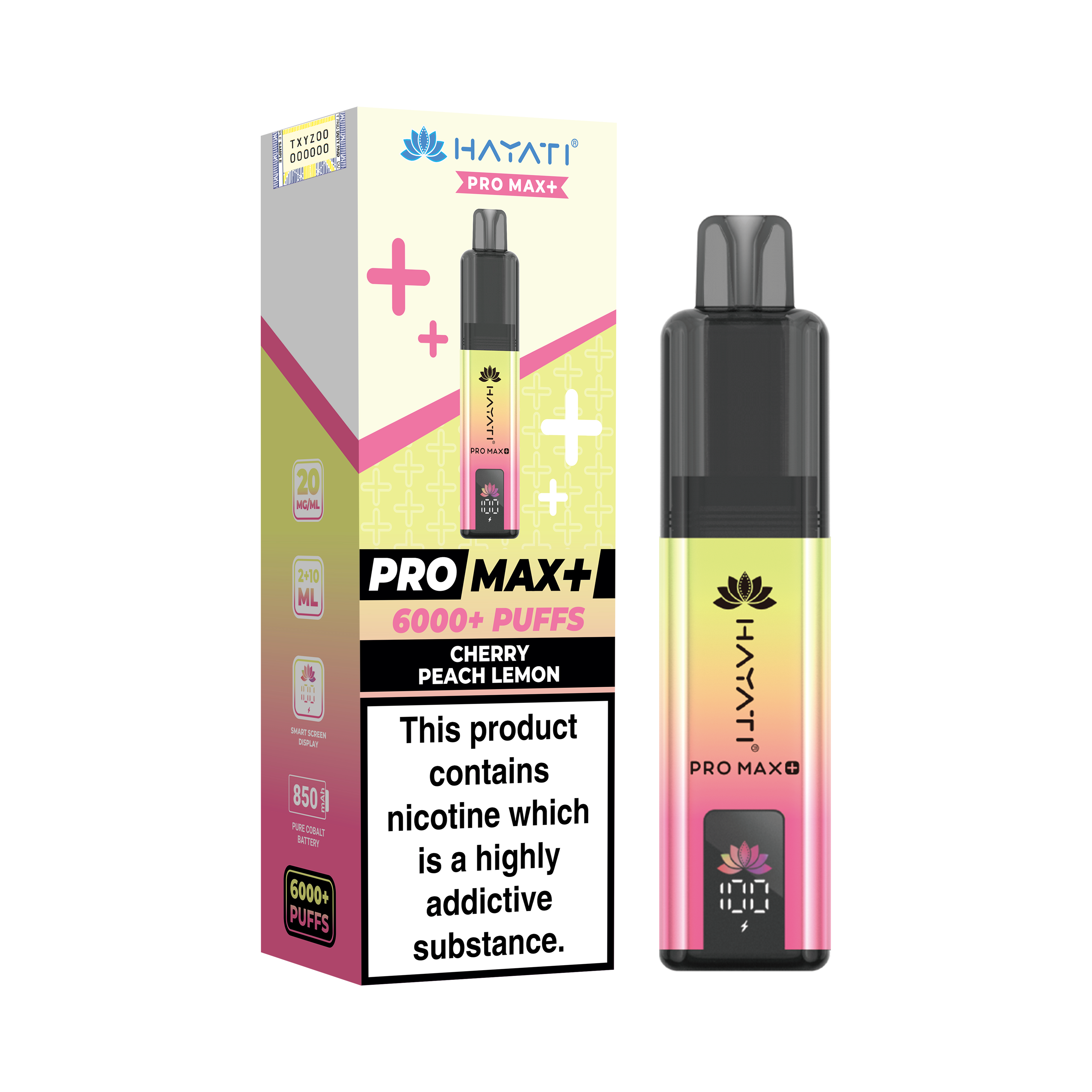 Hayati Pro Max+ 6K Prefilled Pod Kit 20mg | UK Duty Stamped