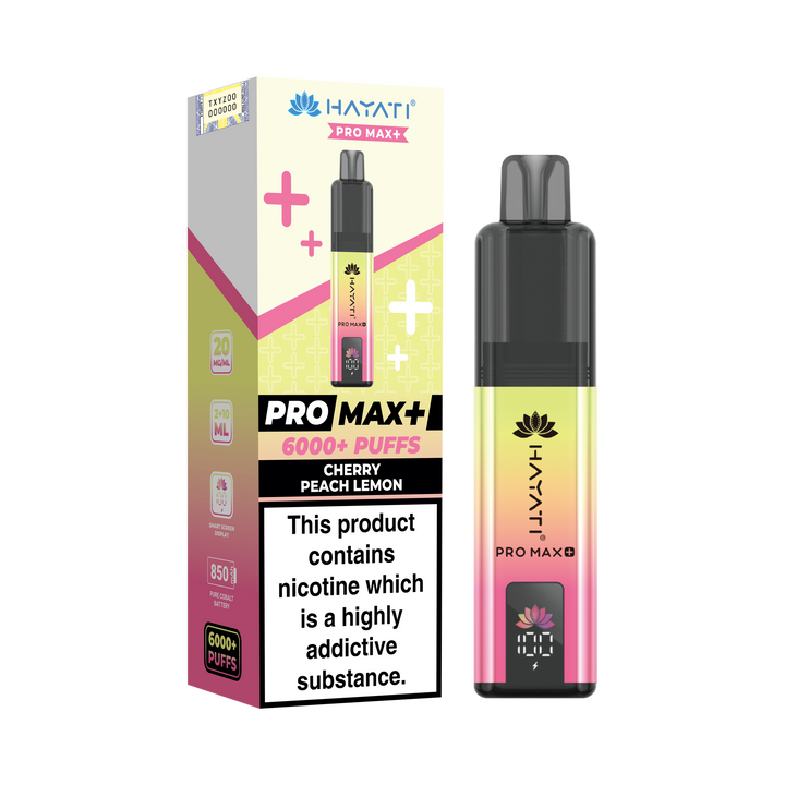Hayati Pro Max+ 6K Prefilled Pod Kit 20mg | UK Duty Stamped