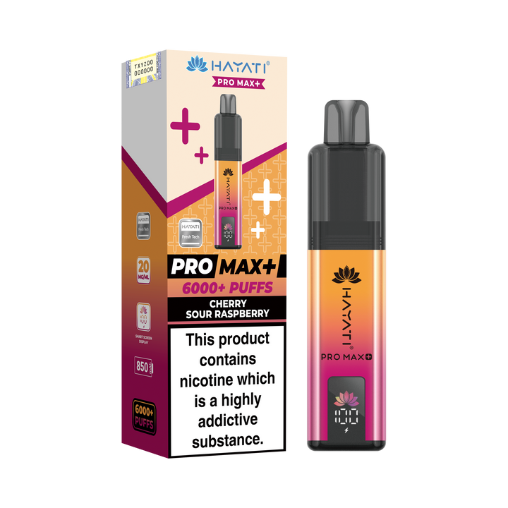 Hayati Pro Max+ 6K Prefilled Pod Kit 20mg | UK Duty Stamped