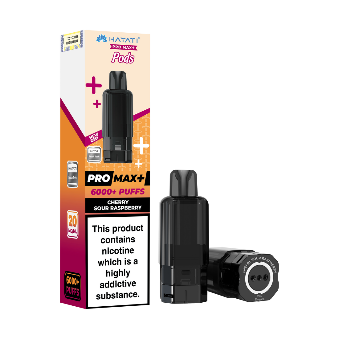 Hayati Pro Max+ 6K Prefilled Pods 20mg | UK Duty Stamped