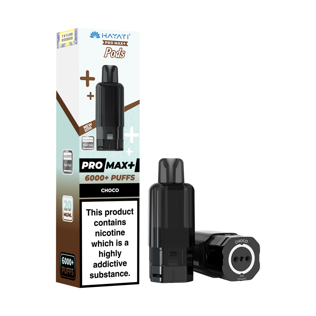 Hayati Pro Max+ 6K Prefilled Pods 20mg | UK Duty Stamped