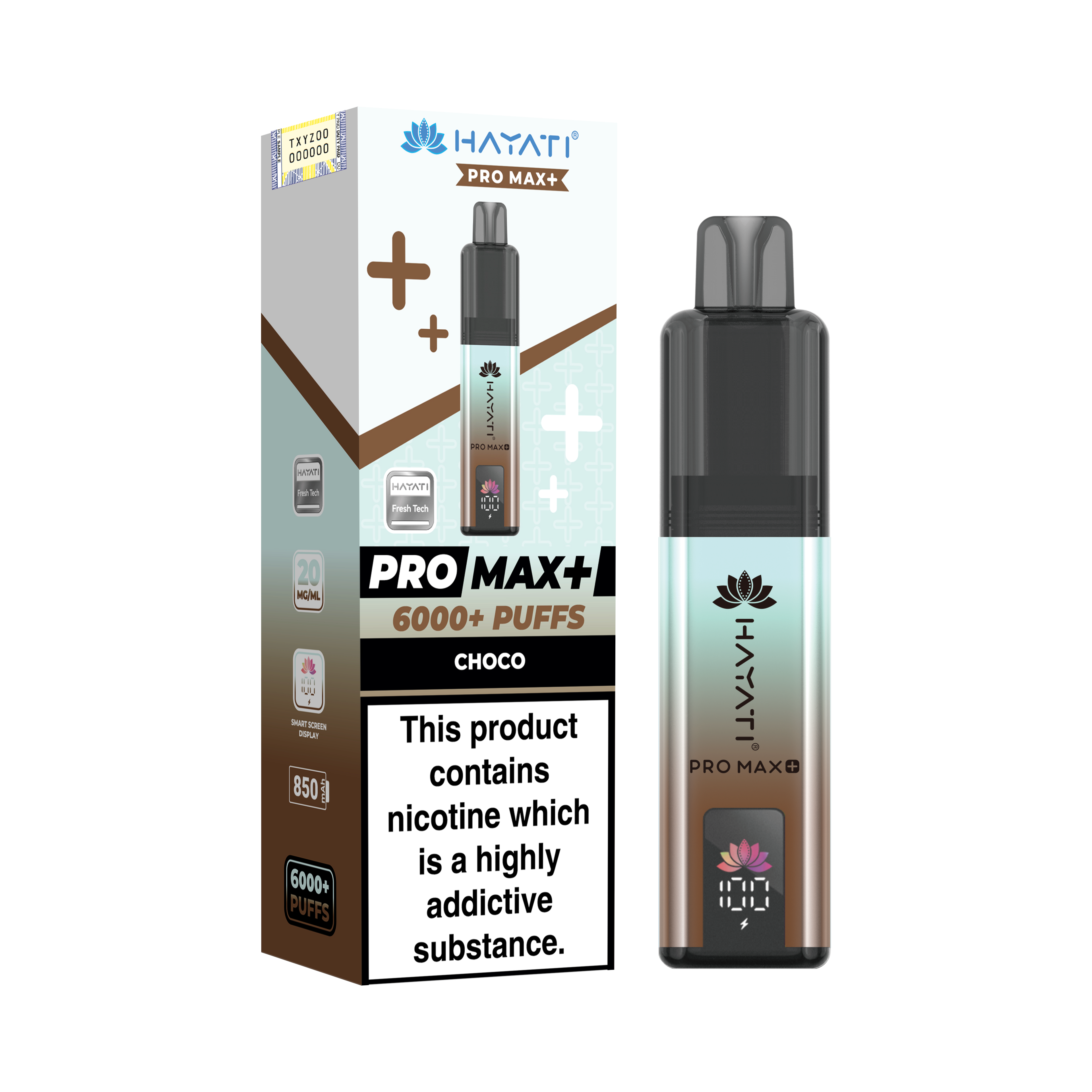 Hayati Pro Max+ 6K Prefilled Pod Kit 20mg | UK Duty Stamped