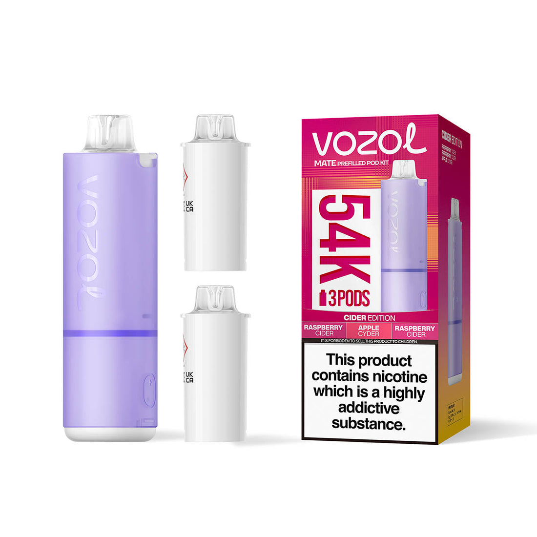 VOZOL MATE 54K Prefilled Pod Kit