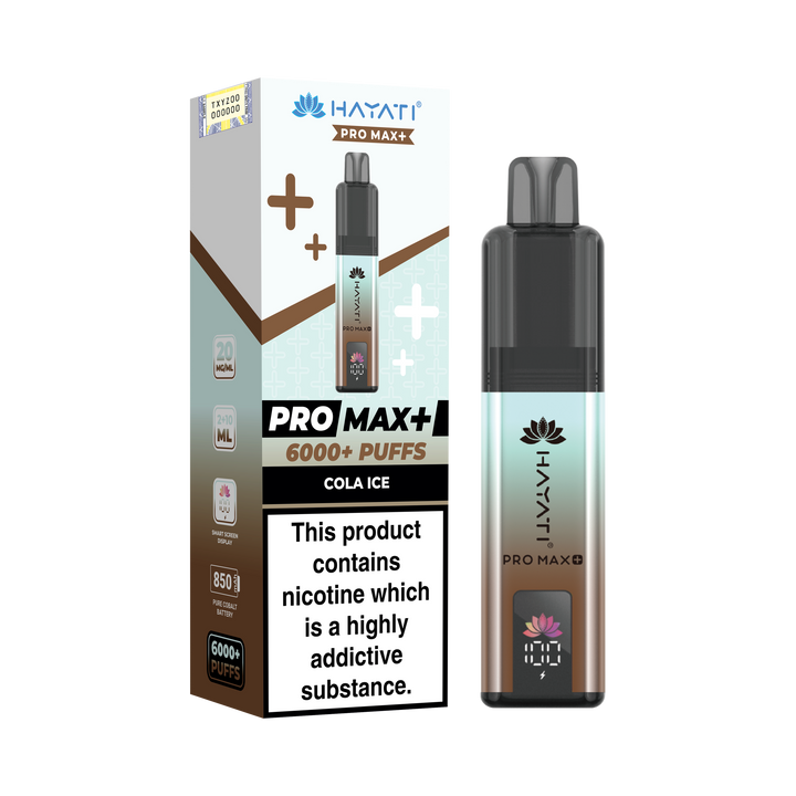 Hayati Pro Max+ 6K Prefilled Pod Kit 20mg | UK Duty Stamped
