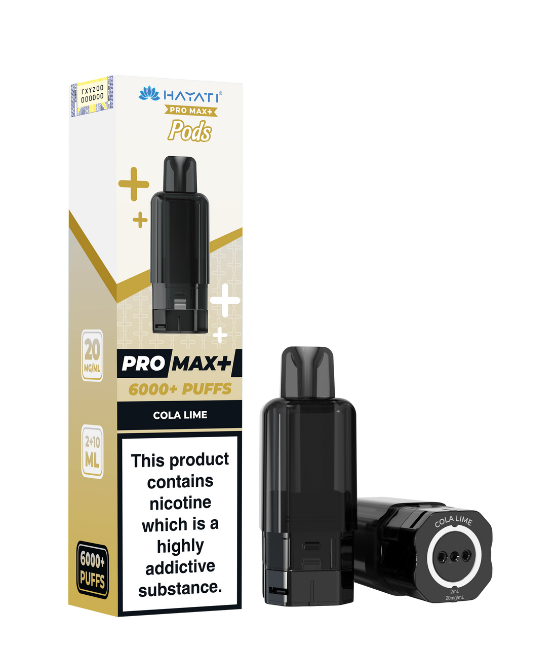 Hayati Pro Max+ 6K Prefilled Pods 20mg | UK Duty Stamped