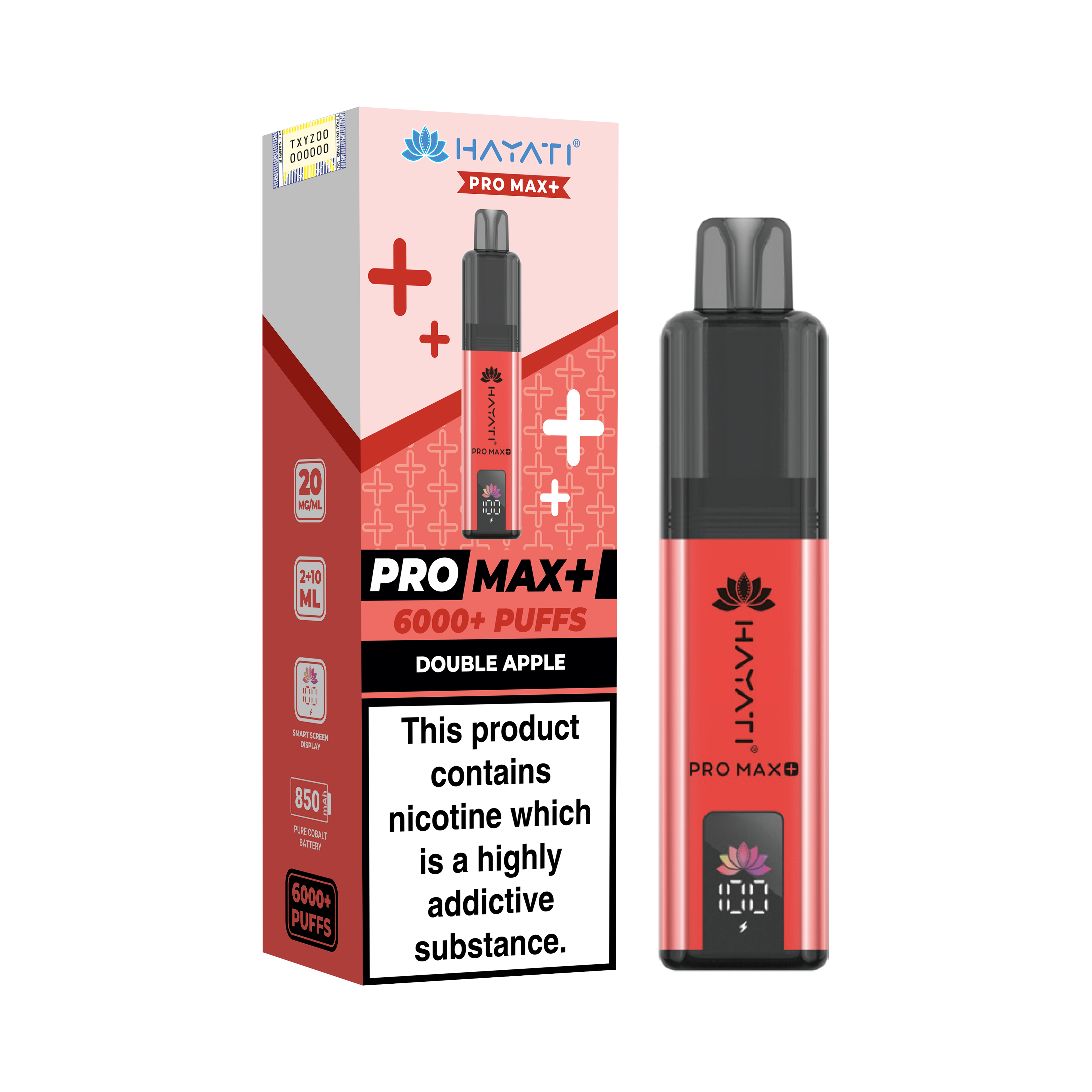 Hayati Pro Max+ 6K Prefilled Pod Kit 20mg | UK Duty Stamped