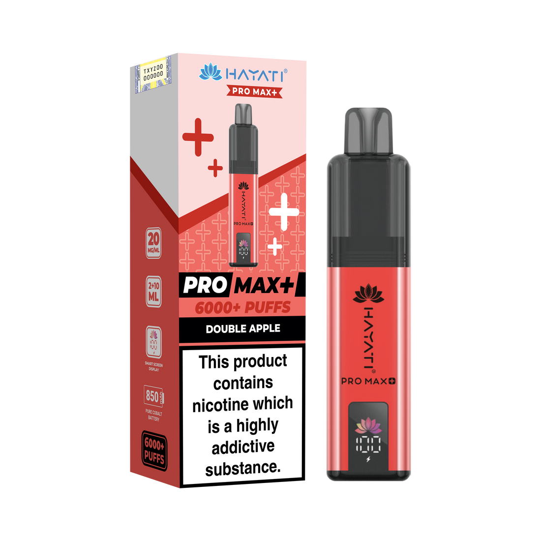 Hayati Pro Max+ 6K Prefilled Pod Kit 20mg | UK Duty Stamped