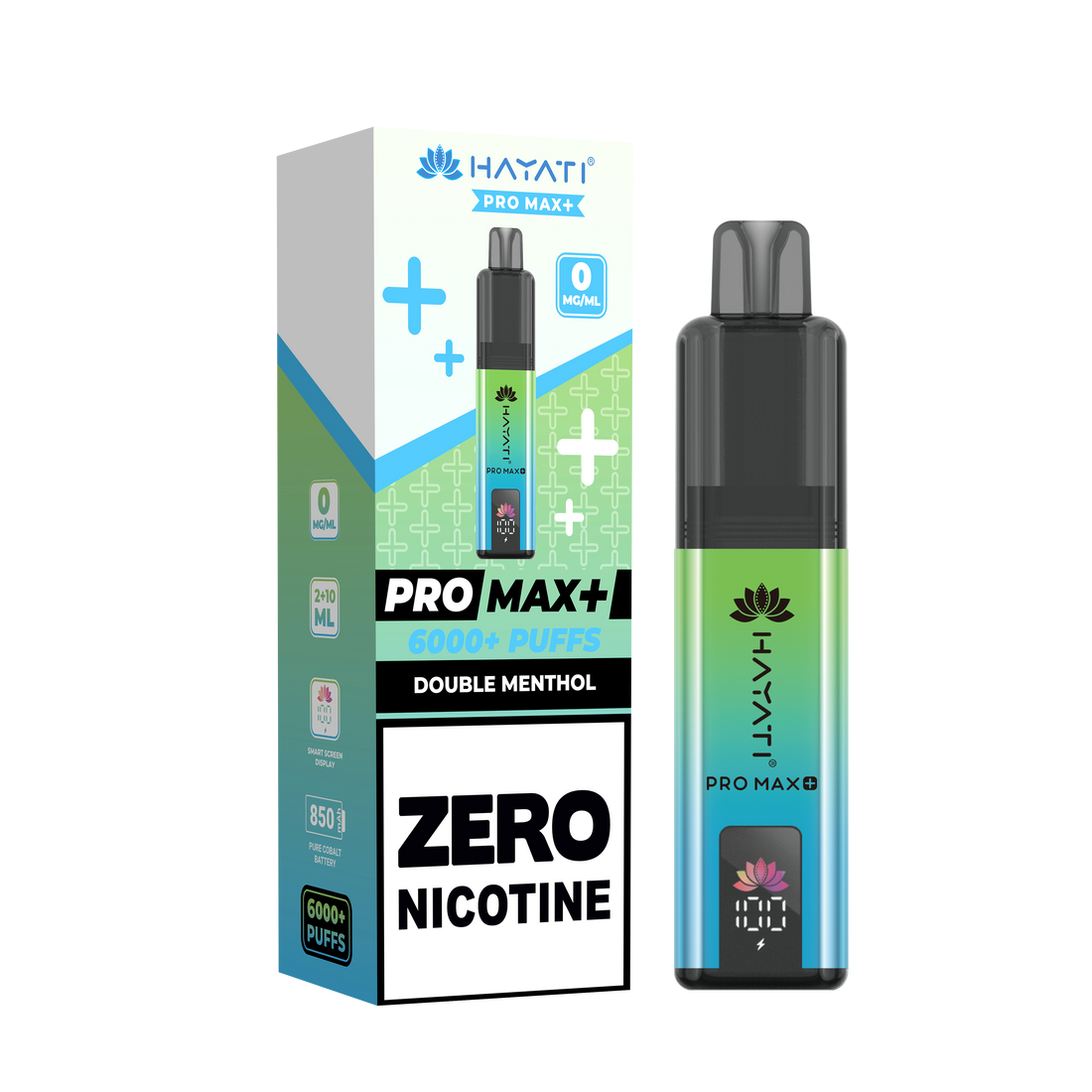 Hayati® Pro Max 6000 Plus Vape Kit ZERO (0mg)