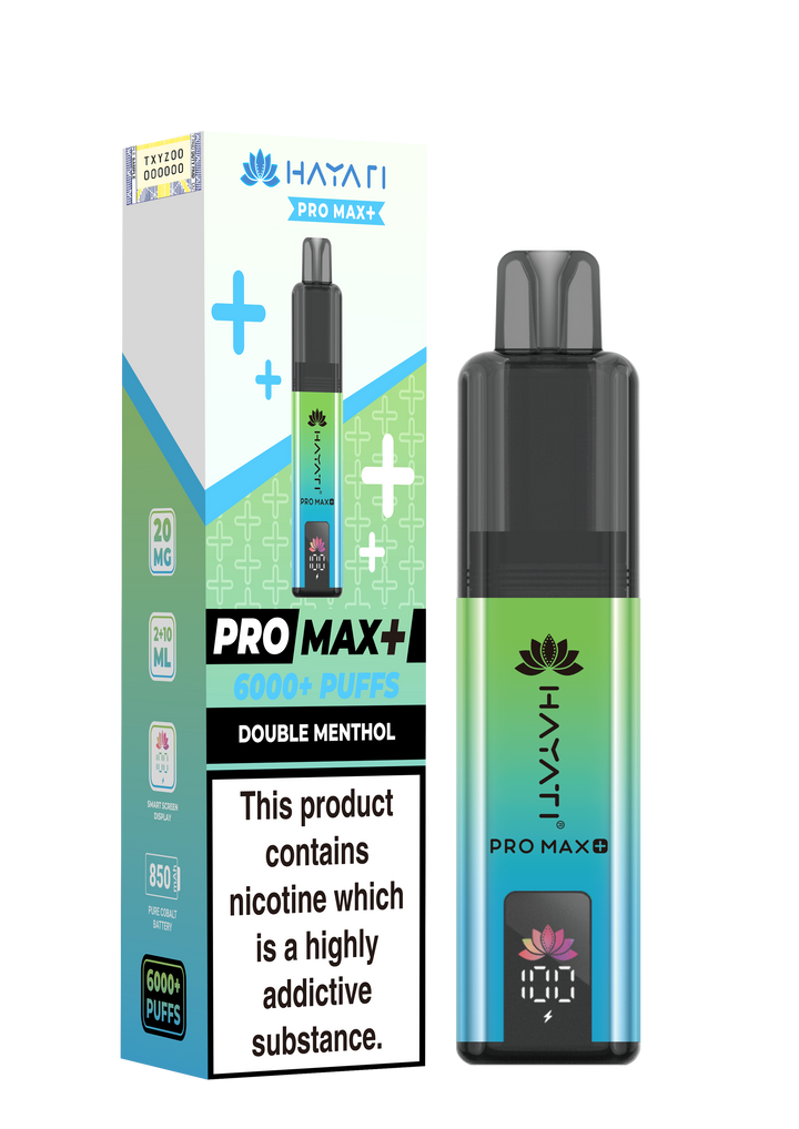 Hayati Pro Max+ 6K Prefilled Pod Kit 20mg | UK Duty Stamped