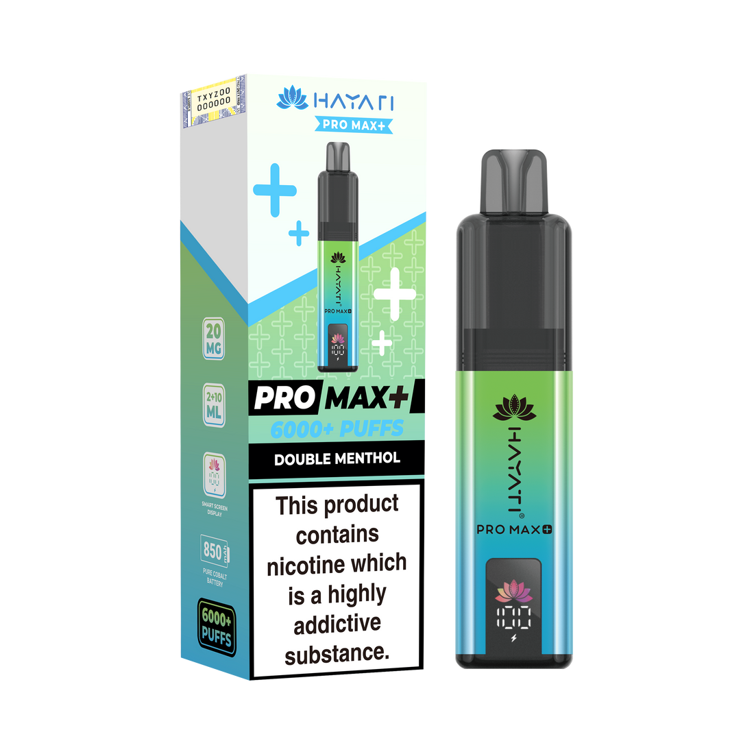 Hayati Pro Max+ 6K Prefilled Pod Kit 20mg | UK Duty Stamped