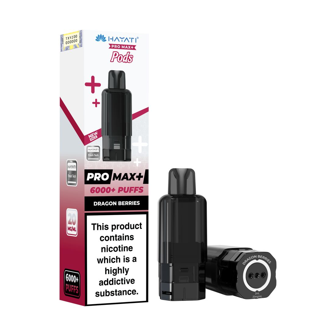 Hayati Pro Max+ 6K Prefilled Pods 20mg | UK Duty Stamped