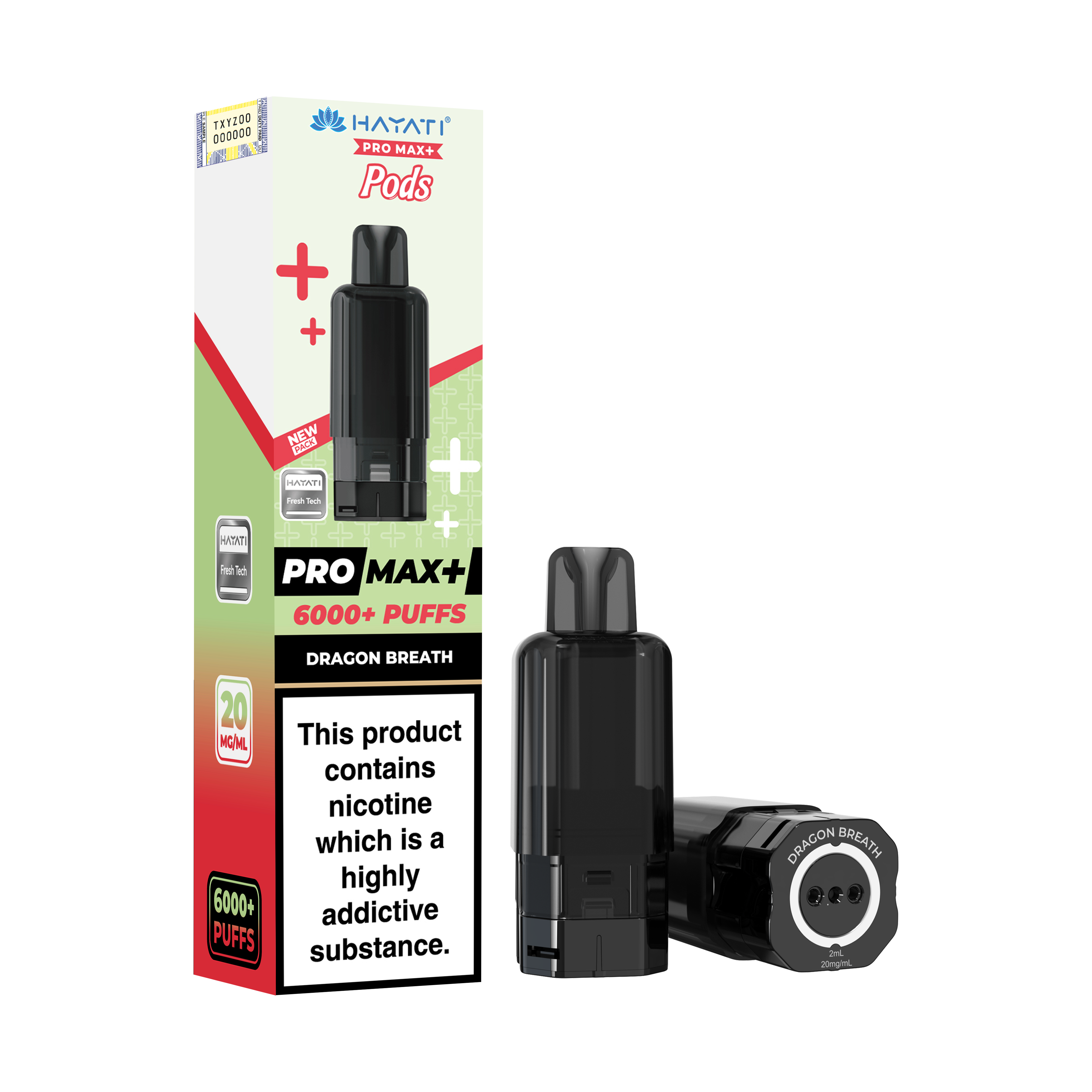 Hayati Pro Max+ 6K Prefilled Pods 20mg | UK Duty Stamped