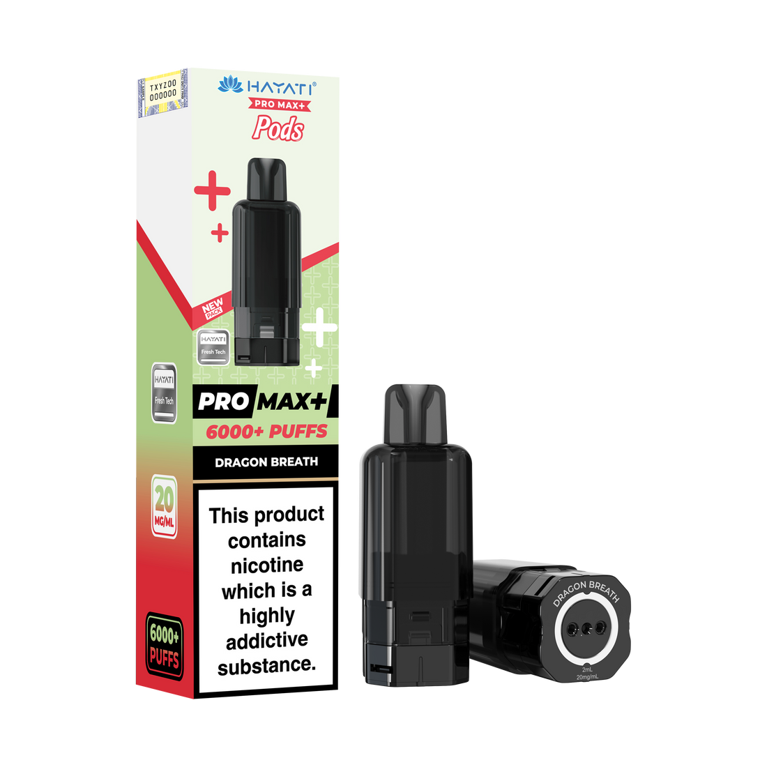 Hayati Pro Max+ 6K Prefilled Pods 20mg | UK Duty Stamped