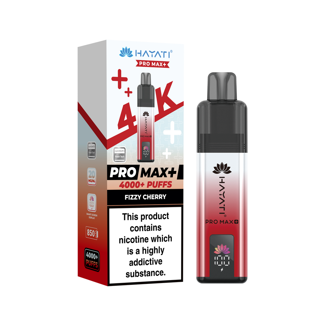Hayati® Pro Max+ 4000+ Vape Kit (20mg)