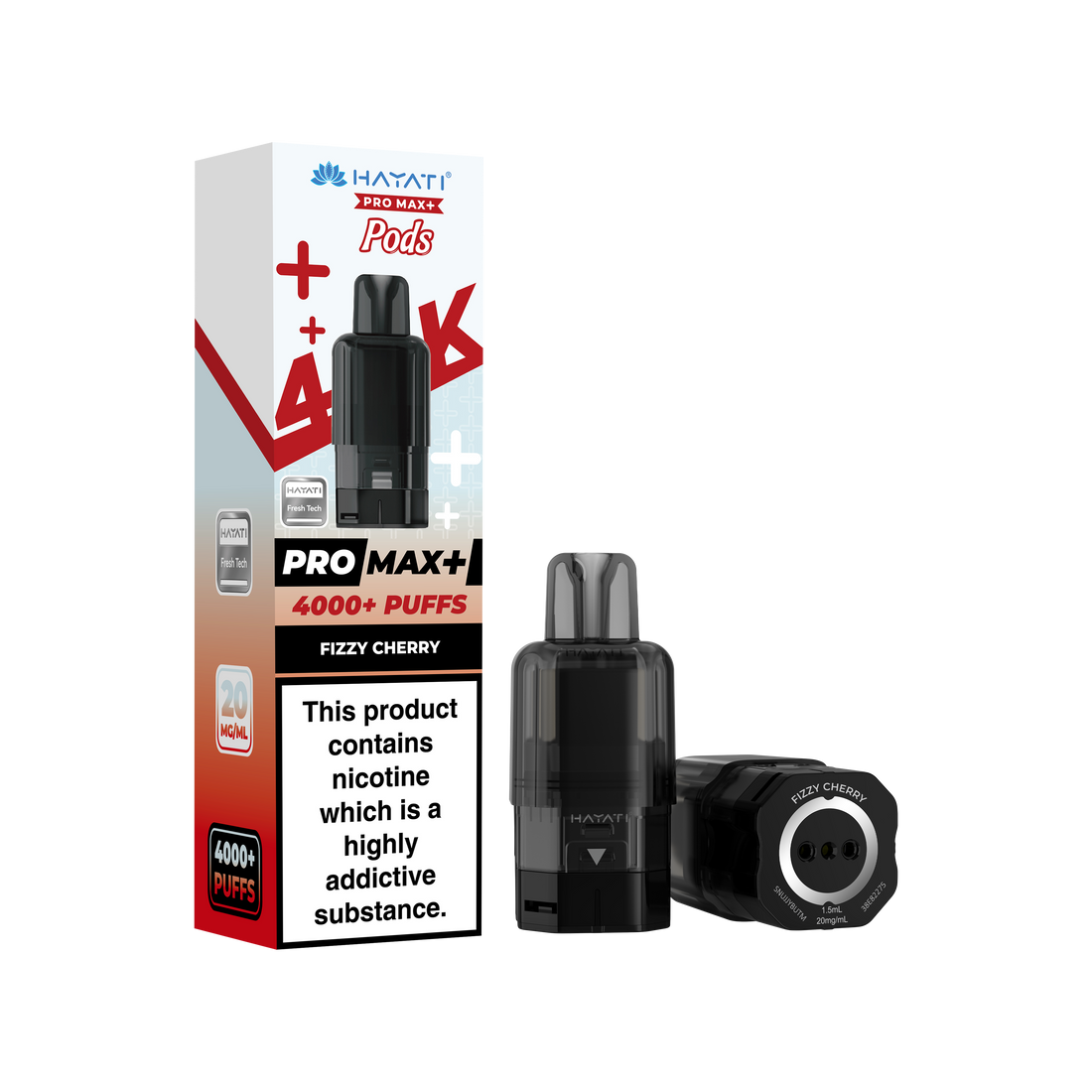 Hayati® Pro Max+ 4000+ Pods (20mg)