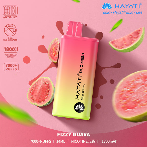 Hayati® Duo Mesh 7000+ Vape Kit (20mg)