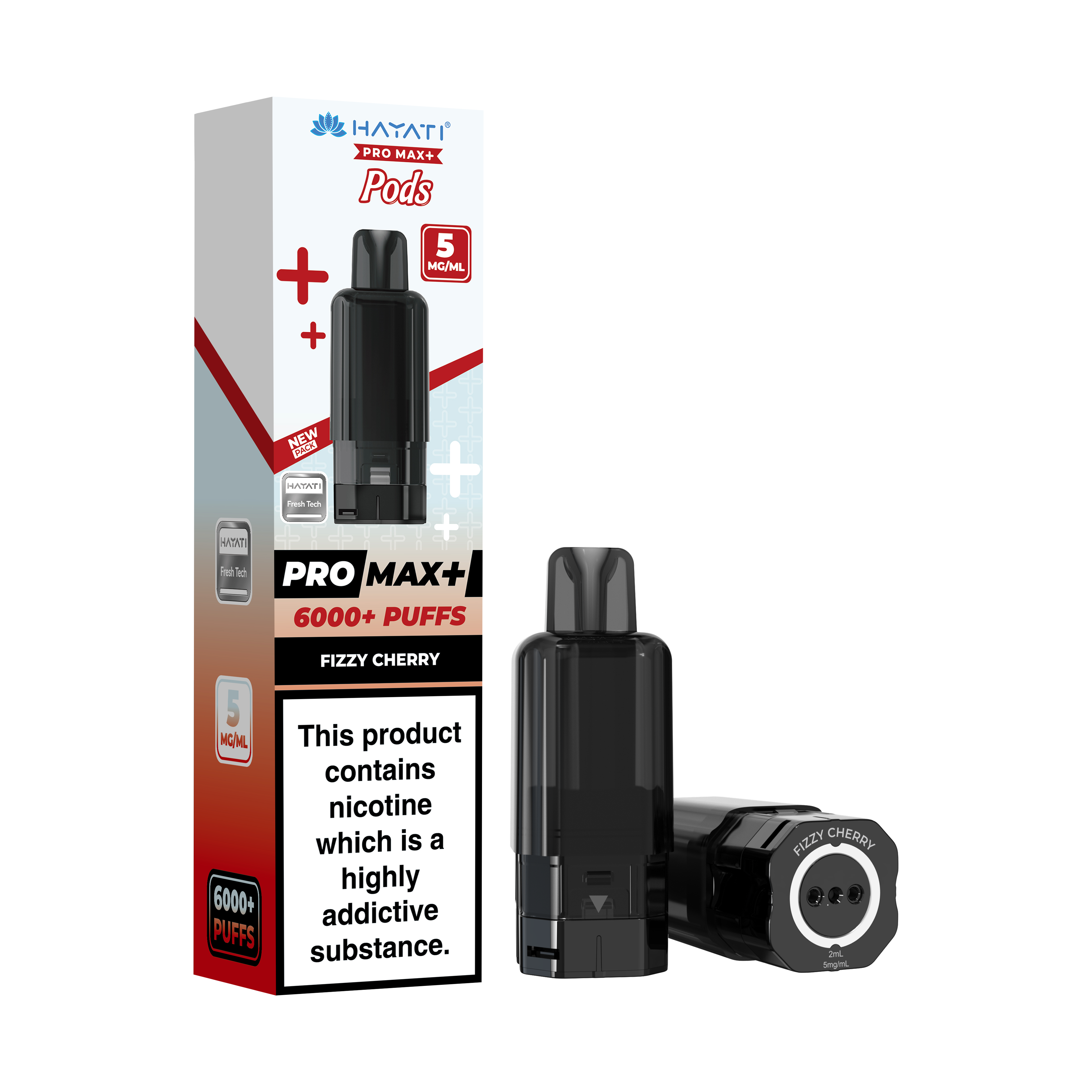 Hayati® Pro Max+ 6000+ Pods (5mg)