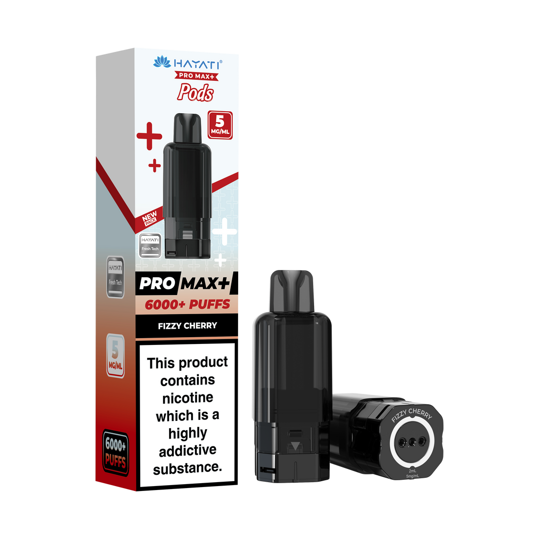 Hayati® Pro Max+ 6000+ Pods (5mg)